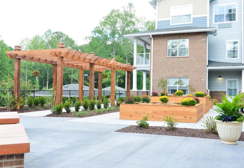 The gardens at StoneRidge