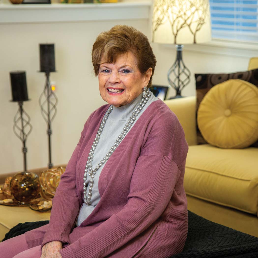 Residents enjoying time together at StoneRidge
