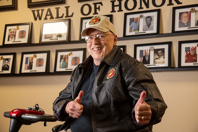 The Wall of Honor at StoneRidge